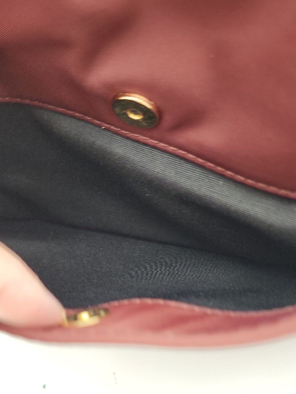 Marc Jacobs Wine Nylon Crossbody with Gold Hardware - Picture 6 of 16
